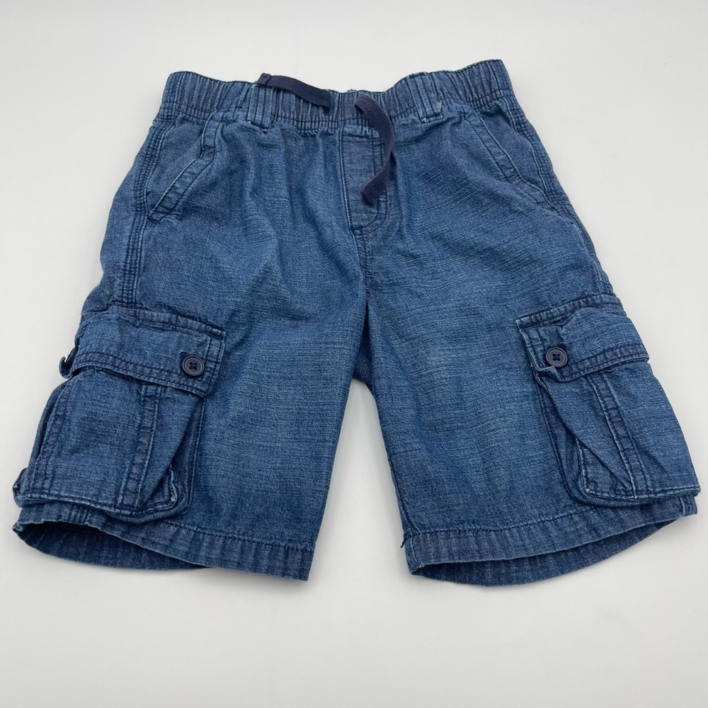 Gymboree Blue Cargo Shorts Size 7